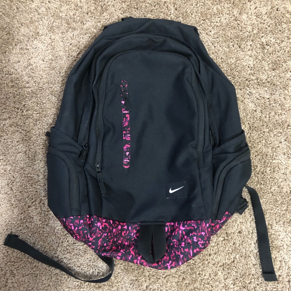 Nike Pink Camo Backpack
